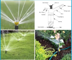 Types and Features of Sprinkler or Overhead Irrigation System