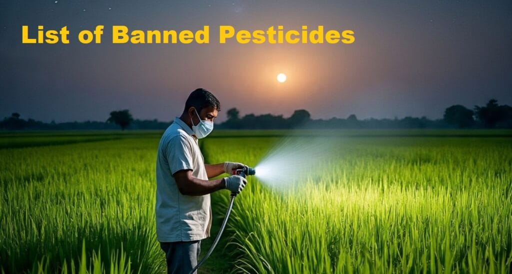 List of Banned Pesticides till 31 Mar 2024 in India