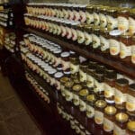 What's the contrast between jam, jelly, and preserves?