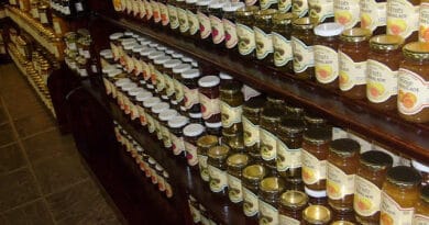 What's the contrast between jam, jelly, and preserves?